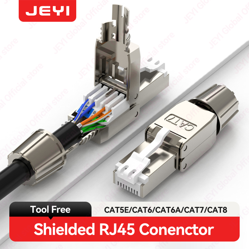 Rj45 Jack - Разъем JEYI CAT7 6A RJ45 8P8C