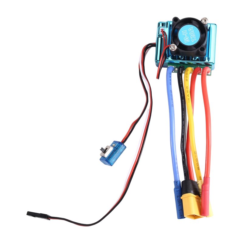 Banana Plug - Бесщеточный регулятор скорости WOWFU-120A с разъемом