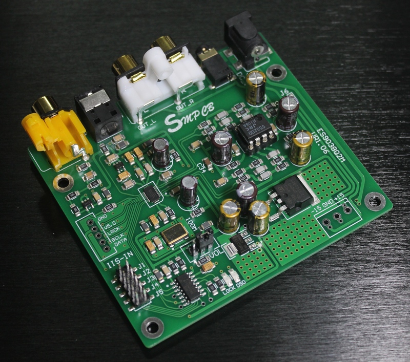 Dac Board - Плата декодера ЦАП ES9038 Q2M DSD