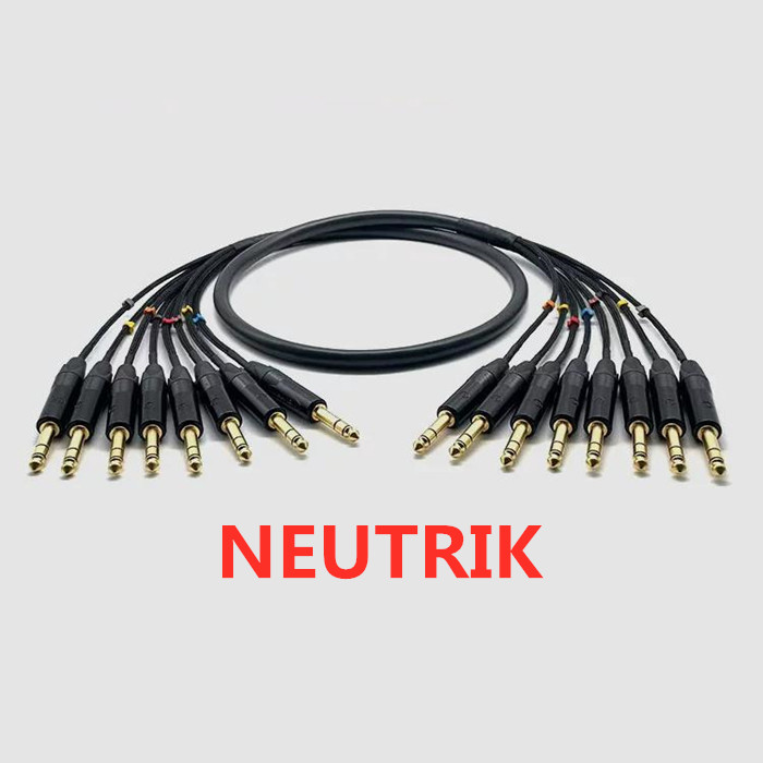 Trs Cable - Кабель аудиосигнальный NEUTRIK 6.35 мм TRS,
