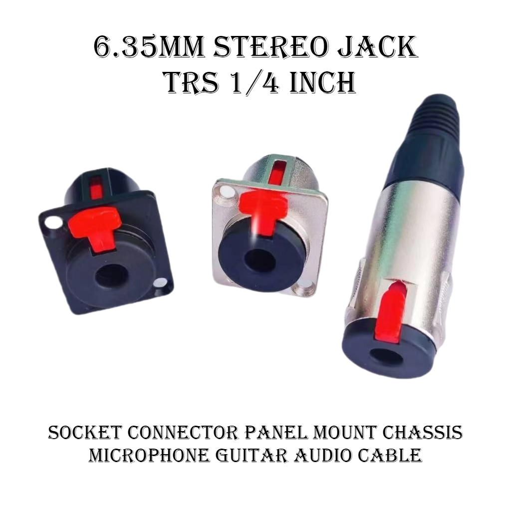 Trs Cable - 1 шт. 6,35 мм стереоразъем TRS