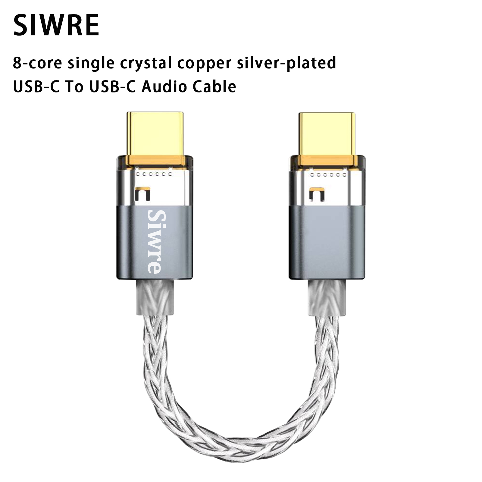 Audio Dac - Аудиокабель SIWRE OT1 Type-c - Type-c