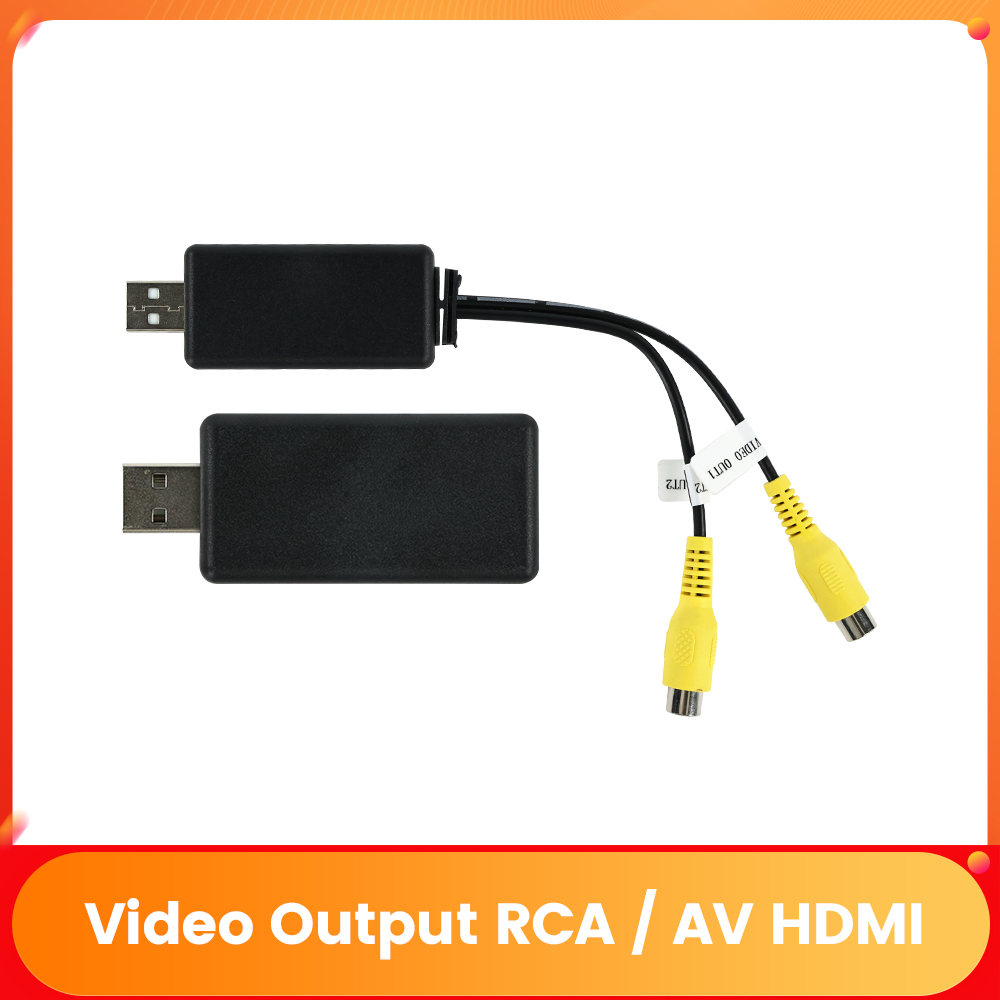 Audio Cable Rca - Адаптер видеовыхода USB к CVBS RCA,