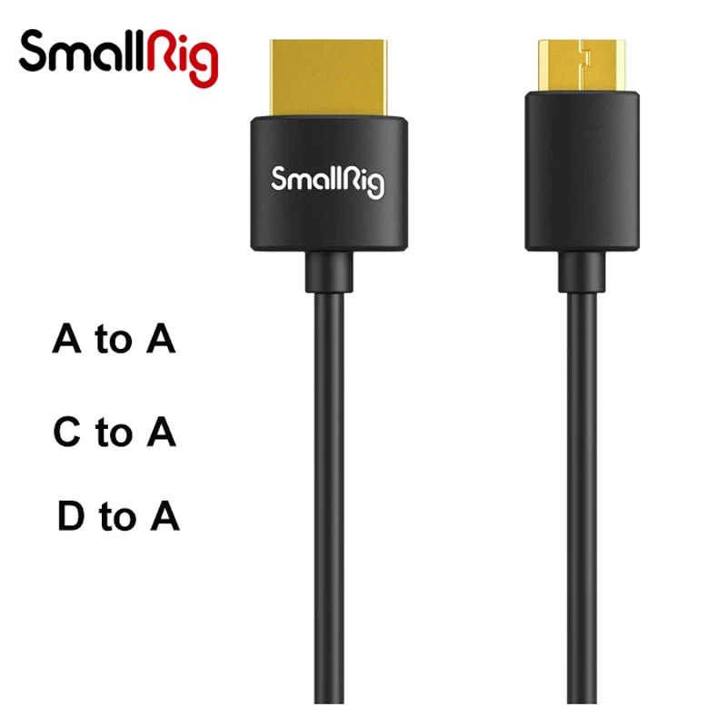 Mdi Cable - SmallRig ультратонкий высокоскоростной кабель 4K Micro/Mini