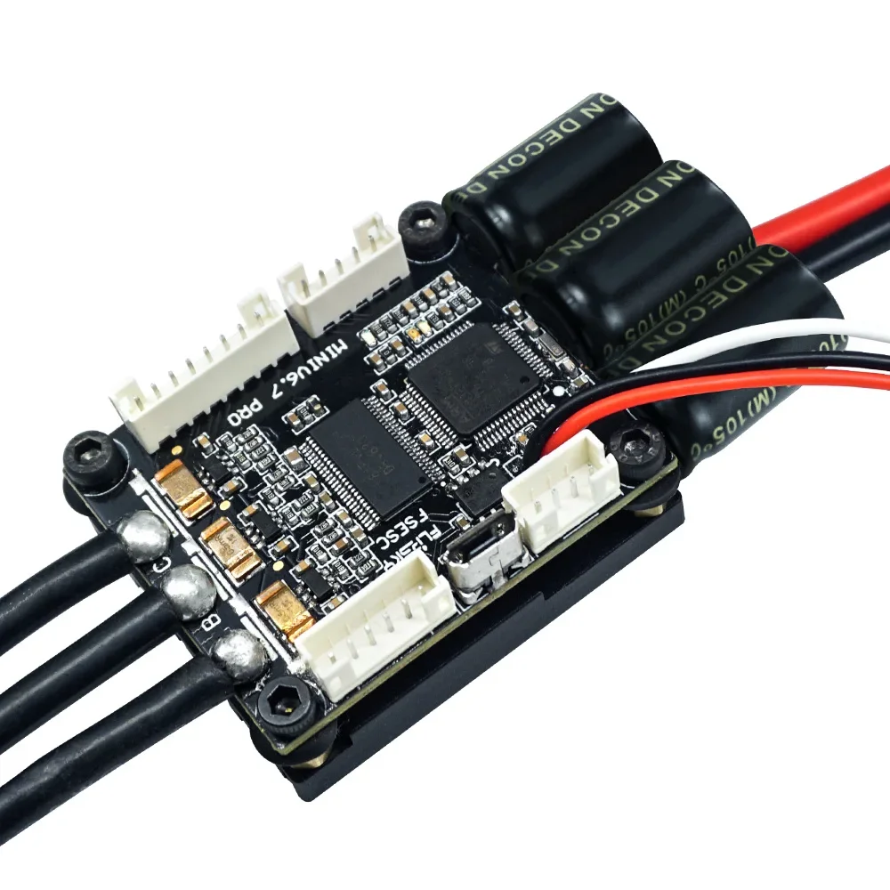 Новый Flipsky 4-12S 70A Mini F – обзор и цена Heatsink Aluminum
