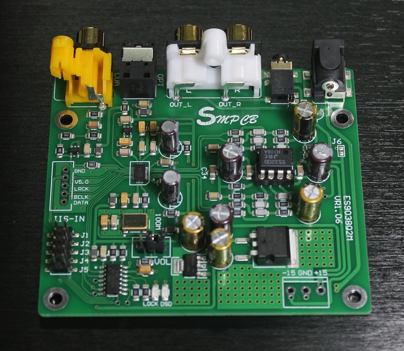 Плата декодера ЦАП ES9038 Q2M  – обзор и цена Dac Board