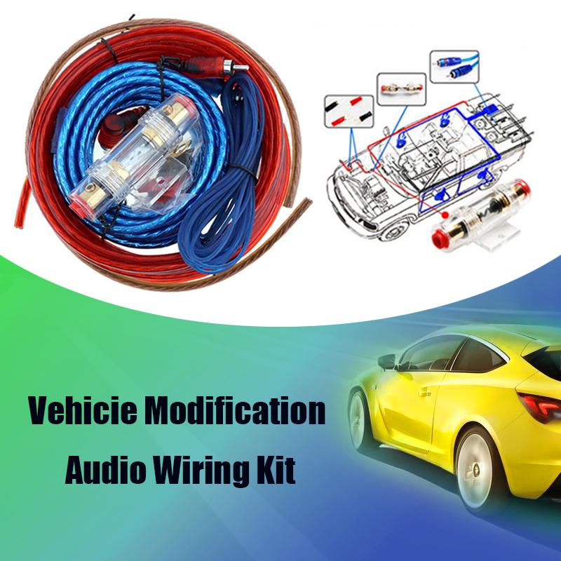 8GA 1500 Вт комплект проводов  – обзор и цена Audio Jumper Wire