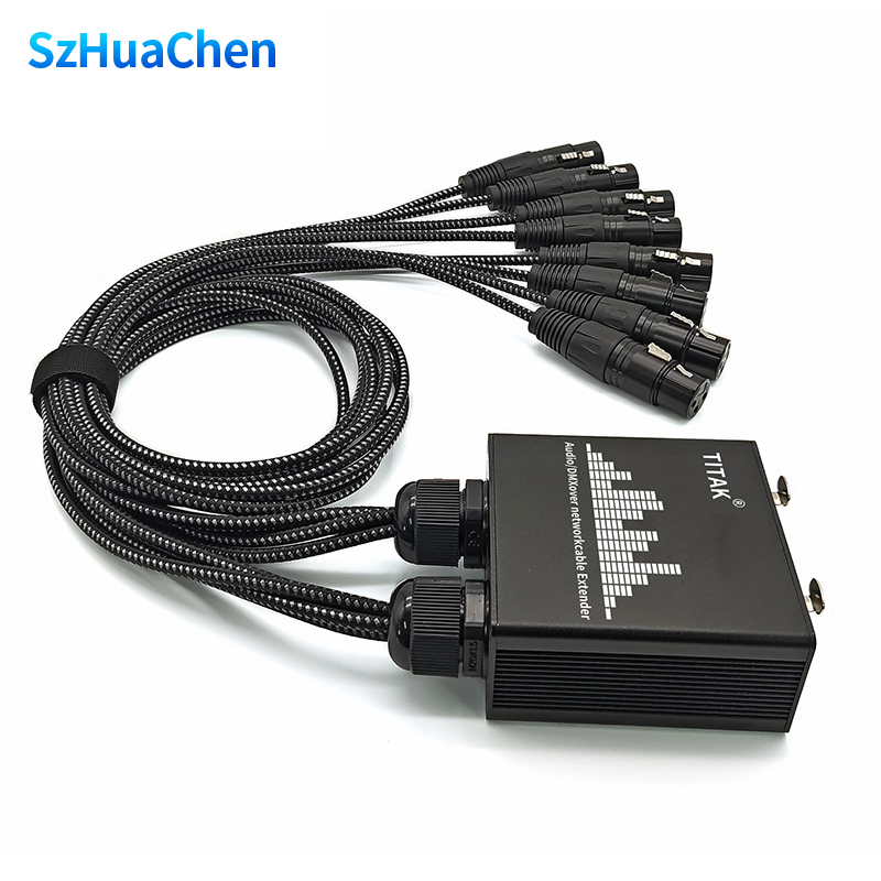 8-канальный XLR-кабель-«змейка – обзор и цена Rj45 Jack