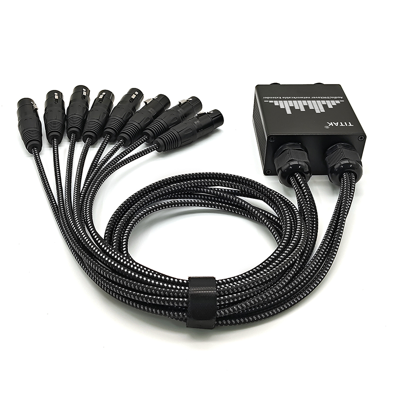 8-канальный XLR-кабель-«змейка – обзор и цена Rj45 Jack