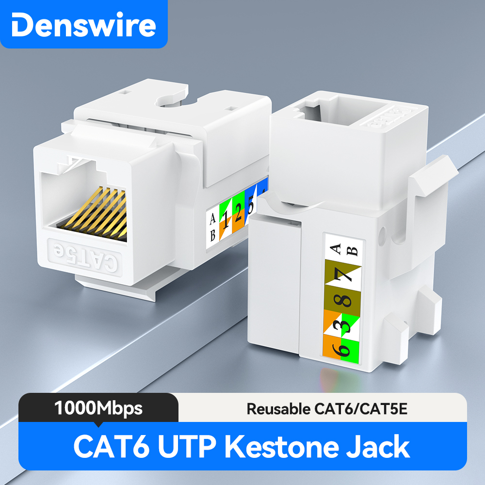 Разъем Keystone Denswire RJ45  – обзор и цена Rj45 Jack