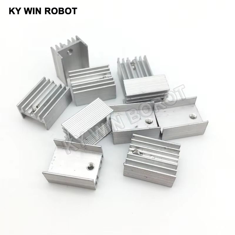 10 шт. алюминиевый радиатор TO – обзор и цена Heatsink Aluminum