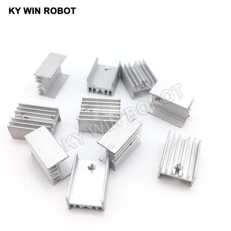 10 шт. алюминиевый радиатор TO – обзор и цена Heatsink Aluminum